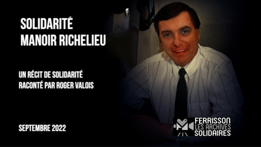 Solidarité Manoir Richelieu